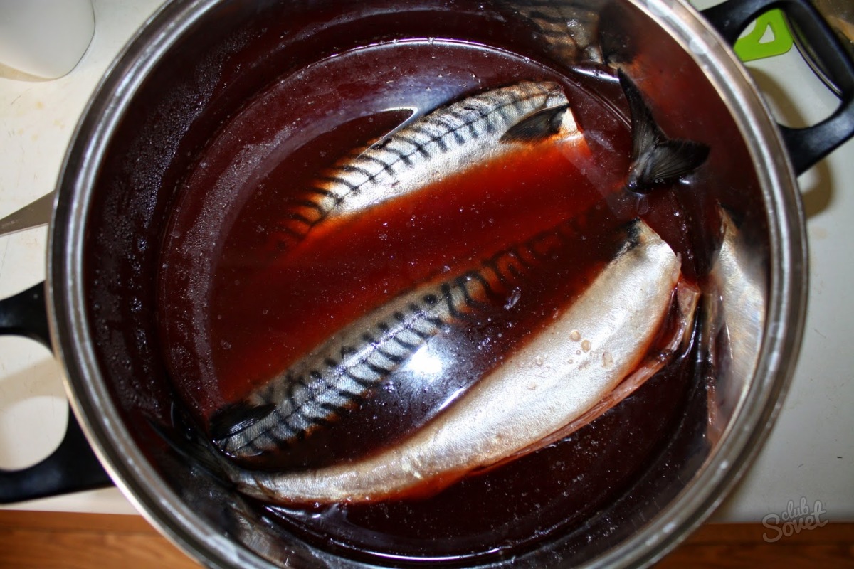Маринад с соевым соусом для копчения рыбы